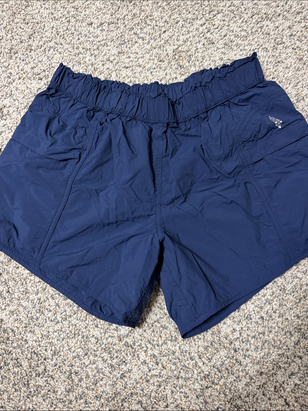 Free People wind shorts medium Navy